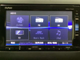 ナビゲーションはフルセグTV対応のGathers純正メモリーナビを搭載しています。Bluetoothオーディオ機能がありますので、スマートフォンなどの音楽も再生できます。