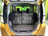普段のお買い物や通勤、送迎等に十分な荷室スペースを確保しております。セカンドシートを倒すと、大きな荷物の積載も可能です♪
