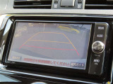 車庫入れもお任せのバックカメラ付き!