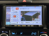 フルセグ対応で綺麗な画質でTV視聴できます。