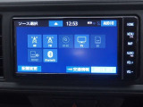 オーディオソース選択画面です。一覧で選択できるので簡単で操作しやすい♪