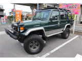 【中古車情報】トヨタ ランドクルーザー70 4.2 ZX ディーゼル 4WD 5MT リフトアップ緩衝装置 の中古車詳細（走行距離：32.1万km、カラー：グリーン、販売地域：岡山県岡山市北区白石東新町）