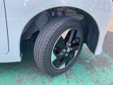 タイヤサイズは155/65R14純正アルミホイール付き!(夏タイヤ装着)冬タイヤ、ホイール注文も承っております☆