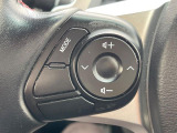 【ステアリングスイッチ】運転中、前方から目線をそらすことなく、オーディオ等の操作が可能な便利機能!安心&快適なドライブを演出してくれます♪