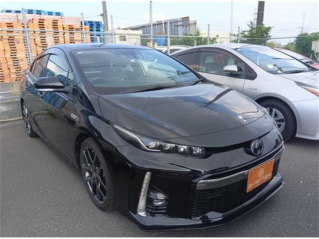 プリウスPHV1.8 S ナビパッケージ GR スポーツ純正11.6型ナビBカメラTV専用半革プリクラ