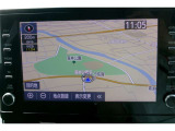 ディスプレイオーディオを装備。ナビキットを搭載していますので画面に地図を表示できます。また、フルセグTVの視聴をオプションで追加できます。
