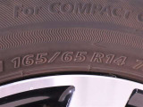 165/65R14   タイヤサイズです。 タイヤのご相談も石川トヨペットカローラにお任せください
