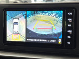 【パノラミックビューモニター】専用のカメラにより、上から見下ろしたような視点で360度クルマの周囲を確認することができます☆死角部分も確認しやすく、狭い場所での切り返しや駐車もスムーズに行えます。
