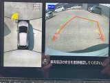 360°周りがチェックできるアラウンドビューモニターで運転席から死角になるところも見えるので安心!