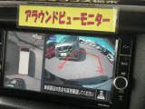 「アラウンドビューモニター」・・・上空から見た映像で車庫入れ簡単♪♪
