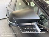 他のクロスと差をつけちゃいました!LX‐MODEのマットブラックドアミラーカバーを装備!
