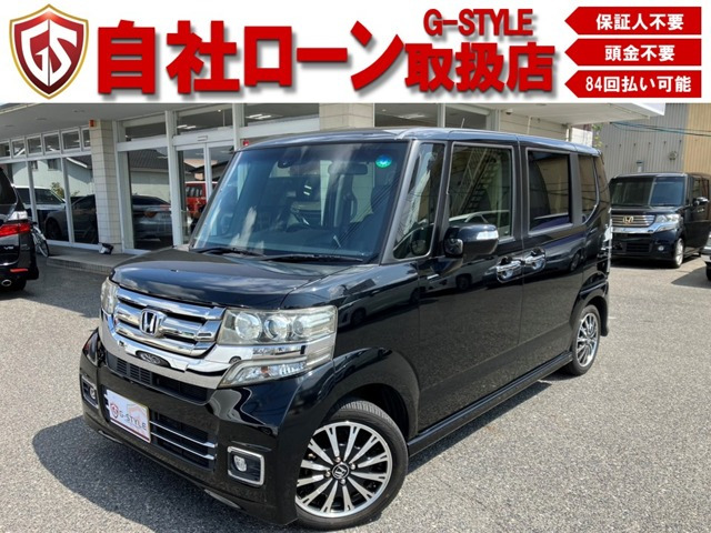 N-BOXカスタム G ターボ SSパッケージ 両側スライド・社外SDナビ・オートクルーズ
