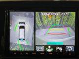 【全方位モニター用カメラ】専用のカメラにより、上から見下ろしたような視点で360度クルマの周囲を確認することができます☆死角部分も確認しやすく、狭い場所での切り返しや駐車もスムーズに行えます。