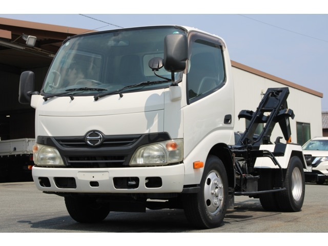 デュトロ  アームロール 2t 脱着装置付コンテナ専用車
