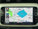 見やすい日産純正ナビゲーションです。