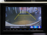【バックカメラ】後退時も安心。リバース連動で画面が切り替わるのでとっても便利。