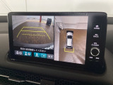全方位モニターがついています! 車の周囲を360°安全確認できるので、普段の駐車はもちろんの事、縦列駐車や幅寄せの際にも活躍してくれますよ。