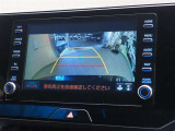 バックガイドモニター装備!ガイド線が目安になり駐車が苦手な方でも安心です!