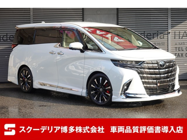 アルファードハイブリッド 2.5 エグゼクティブ ラウンジ E-Four 4WD寒冷地仕様 モデリスタエアロ ユニバー