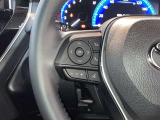 ステアリングスイッチで、安全運転!前方から目線を外さないように!