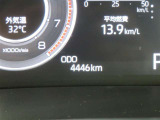 走行距離約4400キロとなります。