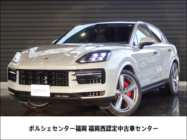 カイエンクーペS ティプトロニックS リアコンフォートベンチシート 4WD