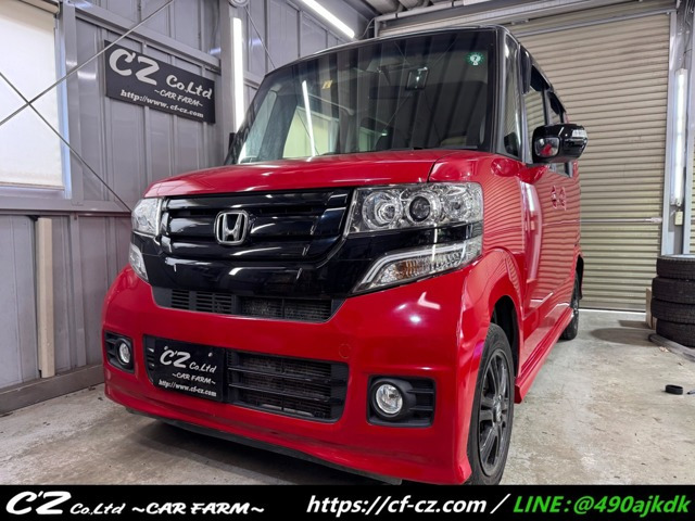 N-BOXカスタムG Lパッケージ 2トーンカラースタイル 4WD夏冬タイヤ 両側Pスライド