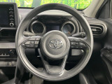 【ステアリングスイッチ】運転中、前方から目線をそらすことなく、オーディオ等の操作が可能な便利機能!安心&快適なドライブを演出してくれます♪