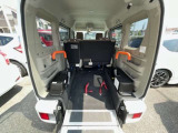 車いすの方も安心して乗ることが出来ます