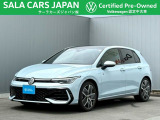Golf eTSI R-Line(クリスタルアイスブルーメタリックブラック)弊社でデモカーとして使用、管理された車両です。