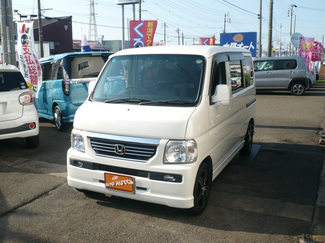 バモス L ターボ ローダウン 4WD 