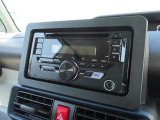 AUX CD ラジオが使えます!シンプルなので操作も簡単!