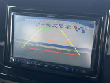 【バックカメラ】駐車時に後方がリアルタイム映像で確認できます。大型商業施設や立体駐車場での駐車時や、夜間のバック時に大活躍!運転スキルに関わらず、今や必須となった装備のひとつです!