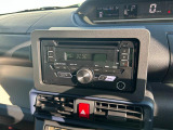 AUX CD ラジオが使えます!シンプルなので操作も簡単!