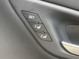 【パワーシート/ポジションメモリ】シートポジションを2パターン記憶可能。スイッチひとつで呼び出しできる便利機能です。