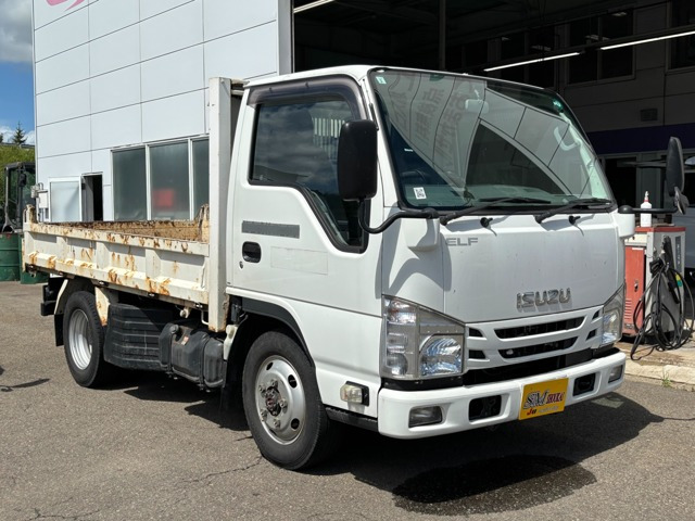 エルフ  4WD ICターボ FFロー2t支柱無 強化ダンプ