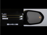 隣車線を走る車両をレーダーで検知し、ドアミラーでは確認しにくい後側方エリアに存在する車両に加え、急接近してくる車両も検知します。車両を検知するとドアミラーに搭載されたLEDインジケーターが点灯します。