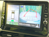 【アラウンドビューモニター】専用のカメラにより、上から見下ろしたような視点で360度クルマの周囲を確認することができます☆死角部分も確認しやすく、狭い場所での切り返しや駐車もスムーズに行えます。