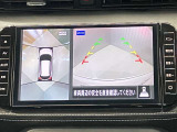 【アラウンドビューモニター】車を上から見下ろしているかのような映像で周囲の状況がひと目で確認、狭い駐車場に駐車するときも安心です♪