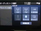 ディスプレイオーディオを装備。スマホとクルマを繋ぐことで、これまでのナビに加えて、色んなサービスが楽しめます。