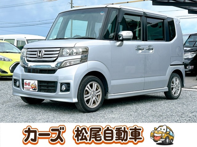 N-BOXカスタム G Lパッケージ 保証12ヵ月・走行無制限 ナビ BT CD 片