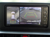 パノラミックビューモニター搭載!運転席から見にくい場所を映像でサポートしてくれます!!