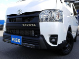 新品FLEXオリジナルT-Forceフロントスポイラーを装着しております☆オフロードな雰囲気で仕上がってます☆