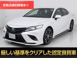 ★トヨタ カムリHV WS★★禁煙車★TRDフルエアロ★衝突軽減★★レーダークルーズ★セーフティセンス★★TRDフルエアロ★クリアランスソナー★★メーカーオプションSDナビ★電動シート★