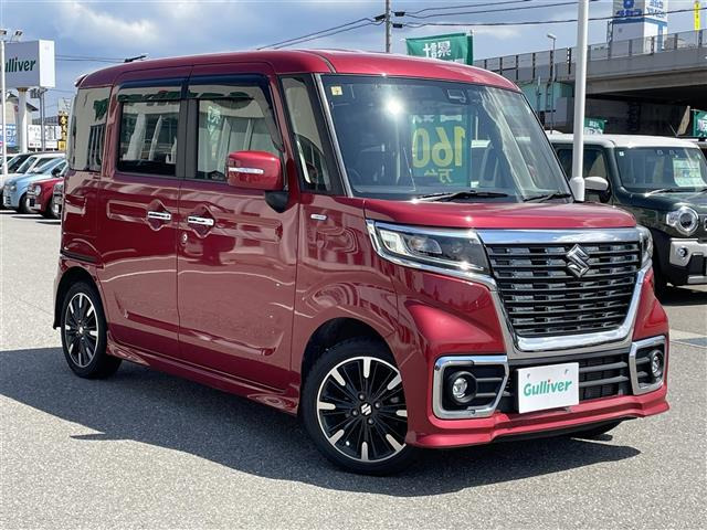 スペーシアカスタム ハイブリッド(HYBRID)  XSターボ 修復歴無し