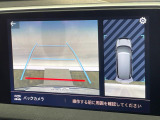 ●ガイドライン付きバックカメラ:不安な駐車もこれで安心!ガイドライン付きなので狭い箇所での駐車もラクラクです!