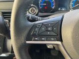 ハンドル左側のスイッチでオーディオの操作が可能なので、運転中でも楽に調整できます(^^♪