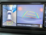 パノラミックビューで車庫入れも安心