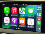 ●Apple Car Play:スマホとの有線接続で、ナビ・オーディオ再生などスマホのアプリ機能が画面でも使える便利機能です!