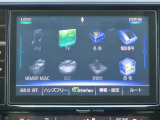 ナビゲーションのAV機能画面を表示しております。